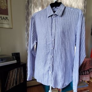 Saks Fifth Avenue 100% Linen Button-down